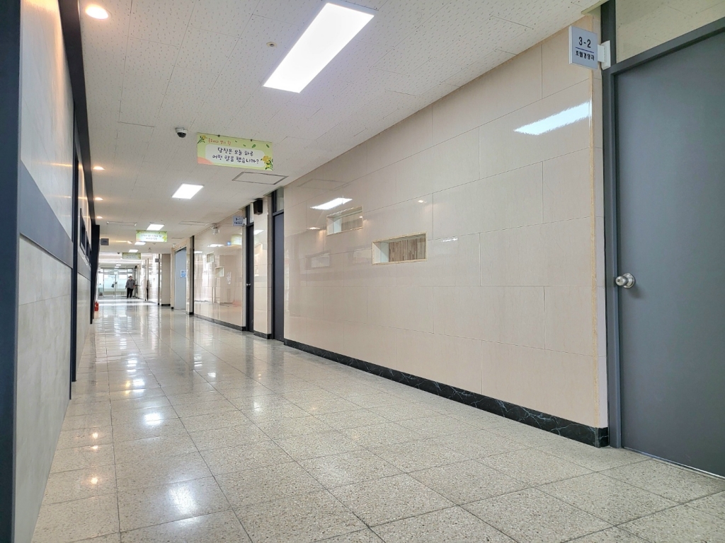 실내벽체마감패널 시공현장 02