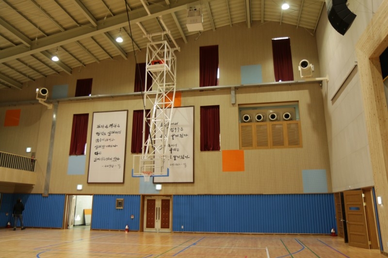 무기질 타공흡음 패널 시공현장 01